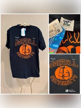 Rare VTG Deadstock Cornell Halloween TLC Sportswear brand "Cornell Store" Tee
